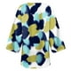 thumbnail image 4 of Cárdigan para mujer, estampado floral, manga abullonada, tipo kimono, holgado, de gasa, informal, para cubrirse, 4 of 5