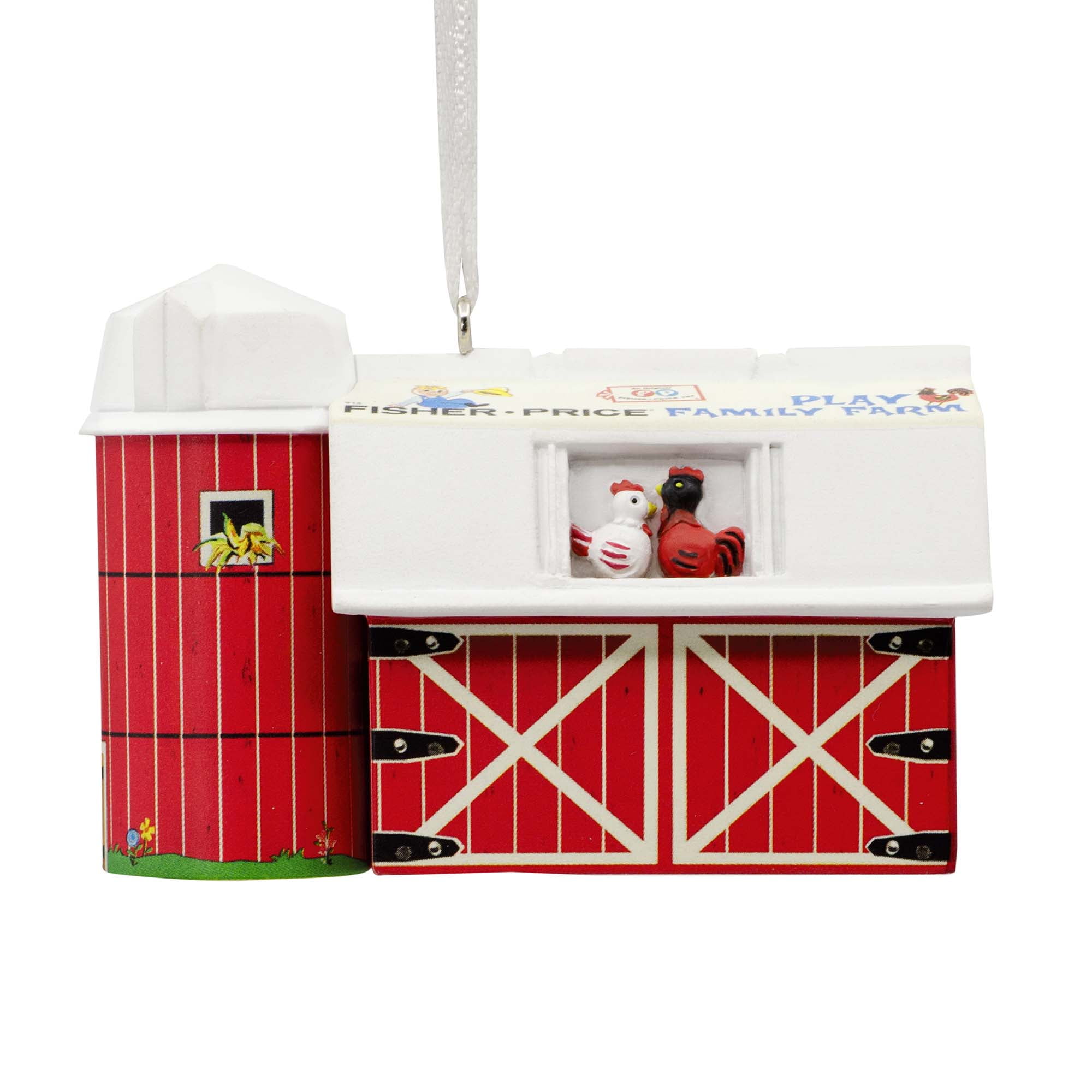 Hallmark FisherPrice Barn Christmas Ornament