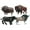 B, variant on 4pcs Cattle Figurine Simulated Bull Realistic Animals Cow Educational Figurine for Kids Ages 3-8 - A