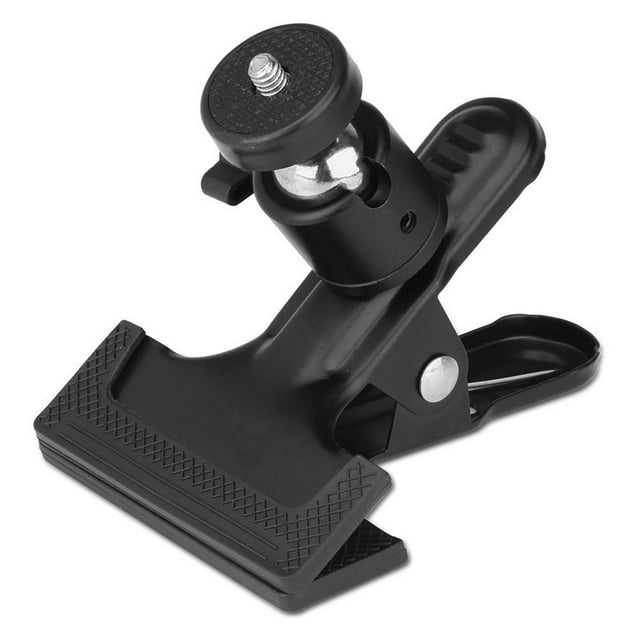 Abrazadera de soporte Sailing 2 uds Soportes de Flash para cámara con cabeza de bola 1/4 Negro