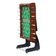 KICK Monarch 48 Recreational Multi Person Folding Foosball Table, Brown