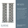 thumbnail image 2 of Elrene Home Fashions 026865901252 Rideau Occultant en Lin à Illets, 52"x84 Pouces, Indigo, 2 of 6