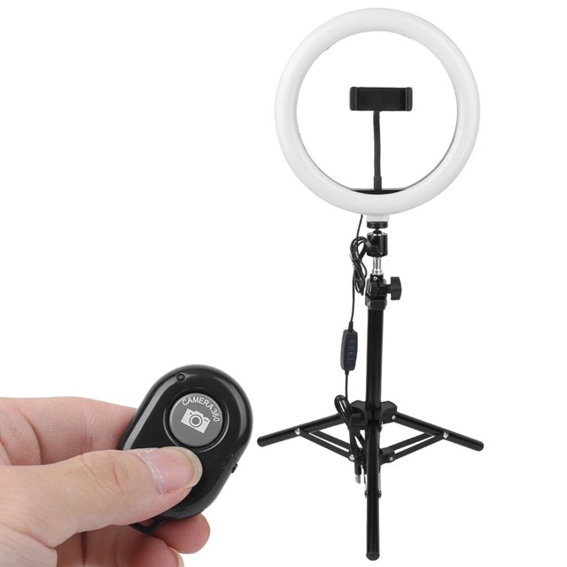 Great Performance LED Fill Light, With Tripods 10'' LED Ring Light, Video Studio For Photography Live Broadcast Makeup