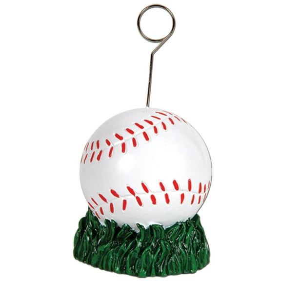 6 Pack Beistle Baseball Party Photo/Balloon Holder