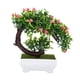 thumbnail image 1 of Planta artificial en maceta, bonsái artificial, flor falsa, decoración de plantas artificiales, flor en maceta falsa creada magistralmente Jadeshay A, 1 of 8