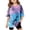 Z21-Blue, variant on MuXiKeJi Clothes Boys Girls T-Shirts 3D Graphic Shirts Kids Neon Tie Dye Short Sleeve Glow Tees Animal Print Tees