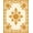 Gold, Pattern 2, variant on ODIKA 4'x6' Machine Washable Non-Slip Area Rug, Sunburst Radial Swirl Contemporary Artistic Decoration High Traffic Rug, Yellow, 461767