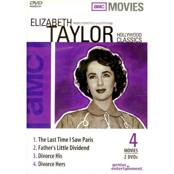 AMC Movies: Elizabeth Taylor Hollywood Classics DVD NEW