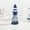 C-Free Size, variant on zhmrfg Sea Wind Wooden Mini Lighthouse Ornament, Nautical Home Decoration, Coastal Decor for Living Room, Bedroom, Office, Thoughtful Gift Idea for Housewarmings, Seaside Celebrations