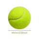 thumbnail image 3 of De Pelotas De Tenis, Pelotas De Tenis Duraderas, Juguete Para Mascotas, Pelotas De Ejercicio De Tenis, Pelotas De Entrenamiento De Tenis, Pelotas De Práctica Al Aire Libre Para 12 Uds. Kearding OD010574-03, 3 of 5