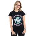 thumbnail image 2 of DC Comics Womens Wonder Woman Planet Symbol Cotton T-Shirt, 2 of 3