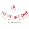 thumbnail image 4 of Conjunto de tarjeta de papel Naiovety cartel de feliz cumpleaños Rosa 14.7 pies, 4 of 6