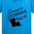 thumbnail image 4 of Inktastic Someone in Louisiana Loves Me Youth T-Shirt, 4 of 5
