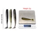thumbnail image 2 of 10pcs 9 cm T Cail Worm Cebo suave de pesca de plástico Lure Strish Artificial Cebo para trucha de bajo agua dulce Agua salada, 2 of 9