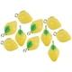 thumbnail image 4 of 10 dijes de limón de resina para bisutería. Colgante de limón para crear joyas., 4 of 8