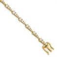 thumbnail image 5 of Auriga Fine Jewelry 14K Yellow Gold Lab Grown Diamond VS/SI DEF Bracelet 7inch for Women, 5 of 5