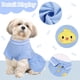 thumbnail image 3 of 2 vestidos transpirables para perros, de malla, para cachorros, bonitos, elegantes, de verano, para perros pequeños, gatos y mascotas (aguacate y pato)., 3 of 7