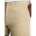 thumbnail image 4 of George Men's and Big Men's Stretch Twill Flat Front Shorts, 5" Inseam, Sizes 28-54, 4 of 5