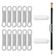 thumbnail image 1 of Uxcell 12Pcs Soporte Magnético para Lápices, Soporte de Lápiz Magnético de Silicona para Refrigerador, Pizarra, Escritorio, Clipboard, Gris, 1 of 6