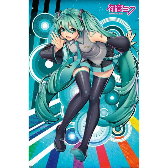 Hatsune Miku - Whisper Wall Poster, 22.375" x 34"