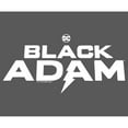 thumbnail image 2 of Girl's Black Adam White Logo  Graphic Tee Black X Large, 2 of 4