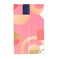 thumbnail image 7 of XMXT Japanese Noren Doorway Room Divider Curtain,Art Geometric Pink Print Restaurant Closet Door Entrance Kitchen Curtains, 34 x 56 inches, 7 of 7