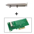 thumbnail image 2 of PCI Express PCIE X4 to M.2 SSD Adapter Riser Card Converter for Apple 2013 2014 2015 MacBook Air A1465 A1466 Mac Pro MD878 ME253 Blue, 2 of 6