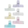 thumbnail image 3 of Large Binder Clips for Paper with Assorted Color Plastic Design for Home Use and Organization 6Pcs, 3 of 7