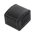 thumbnail image 2 of Case Organizer Wristwatch Storage Watches Packaging Single Display Professional Container Single Display Professional Box Cover Collection Present Souvenir Black, 2 of 9