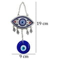 thumbnail image 5 of Evil Eye Hanging for Home Entrance Door Decoration, Nazar Battu for Home Protection, Good Luck Charm and Prosperity, Big Size (Meenakari Eye White), 5 of 5