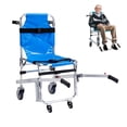 thumbnail image 1 of Silla de Ruedas para Escaleras Manual | 4 Ruedas Todoterreno | 3 Correas de Seguridad | Plegable | Transporte de Emergencia | Silla de Evacuación Rescate 158kg, 1 of 8