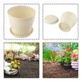 thumbnail image 4 of 1pc Mini Plastic Flower Pot Round Planters Candy Color Succulents Plant Pot Office Desktop Balcony Home Garden Decor, 4 of 12