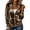 Gold, variant on Women's Velour Hooded Jackets Stylish Long Sleeve Drawstring Tops Full Zip Solid Color Pockets Outwear