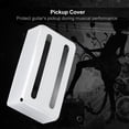 thumbnail image 3 of Estuche para pastilla de guitarra de metal con dos ranuras, cubierta Humbucker de latón para guitarras eléctricas, color plateado, 3 of 8