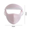 thumbnail image 6 of BAETEUY Wide Brim Breathable Holes Cycling Headgear with Ear Loop Ice-silk Face Cover Outdoor Sports Headwear Outdoor Supplier, 6 of 8
