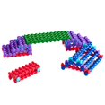 thumbnail image 5 of POPULAR PLAYTHINGS Playstix Master Set Construction Toy Building Blocks 141 Piece Kit, 5 of 5