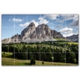 thumbnail image 1 of Picture-Tiles.com: Mountains Ceramic Tile Wall Mural WAL500869-64XL. 72"W x 48"H using (24) 12" x 12" Ceramic Tiles-Satin Finish, 1 of 3