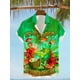 thumbnail image 4 of Son las 5 en punto en algún lugar Camisa hawaiana con estampado 3D de loro para hombre, camisa de playa de verano con botones y manga corta, ropa de vacaciones, 4 of 5