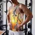 thumbnail image 5 of Pofeuu Follow Your Dream Dreamcatcher Print Men's Workout Tank Tops Sleeveless Muscle Gym Shirt Quick Dry-Small, 5 of 7