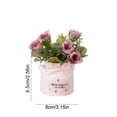 thumbnail image 3 of Ohufall Artificial Flower Bonsai Fake Flowers For Home Office Decor Table Centerpieces Wedding Party, 3 of 6