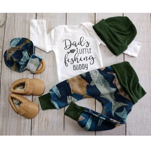 baby boy fishing outfit