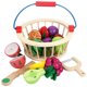 thumbnail image 1 of Juguete Juego de juguetes magnéticos de madera para cortar verduras y alimentos con cesta para niños AMMAO MXZZ23418A2586, 1 of 2