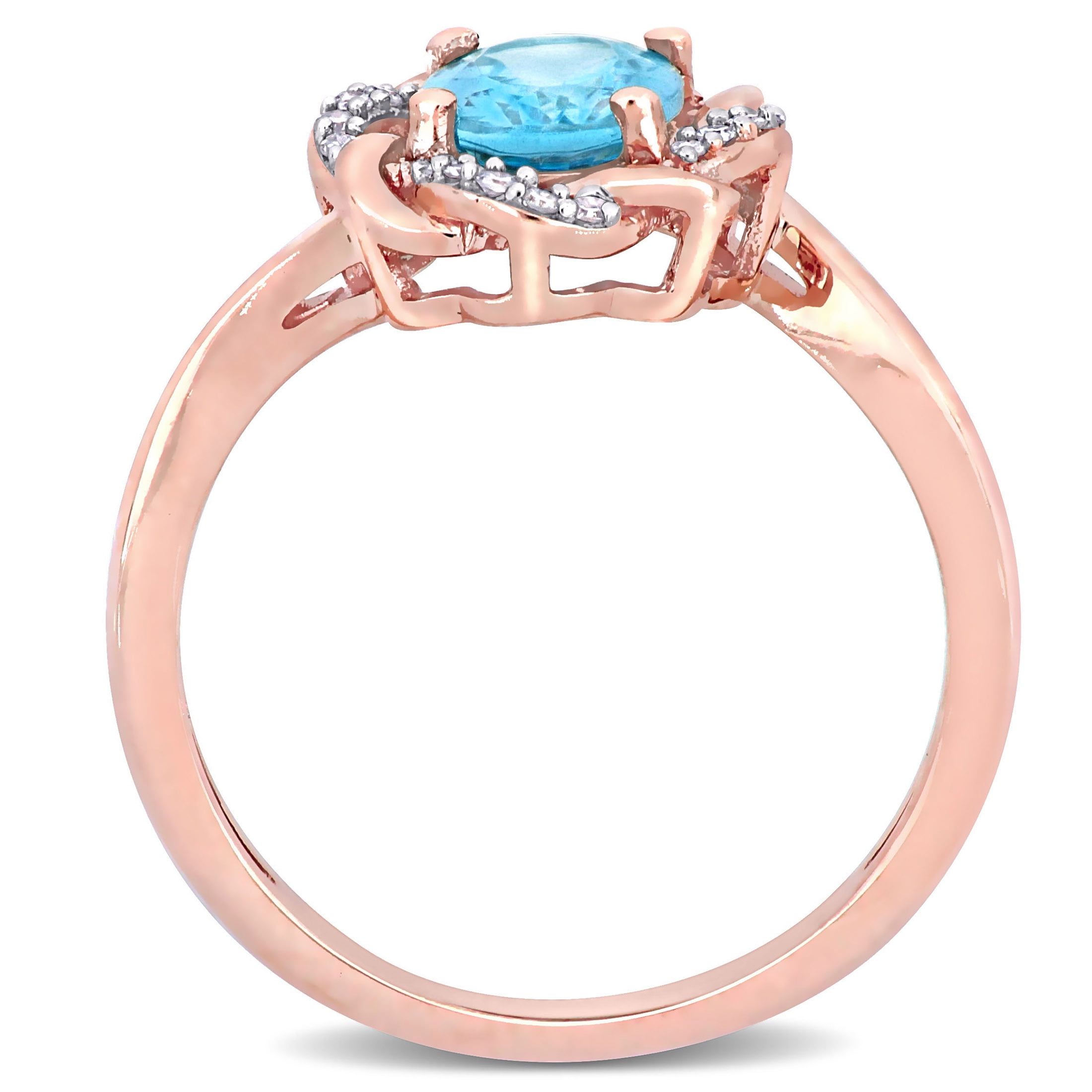 Everly Women's 10k Rose Gold Ring