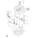 thumbnail image 5 of 6B4-85550-01 Rotor Assy Flywheel for YAMAHA Boat Engine 2 Stroke 9.9HP 15HP 6B4-85550 6B4-85550-00 6, 5 of 5