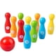 thumbnail image 1 of Juego De Bolos Con Números De Madera Educación Temprana Para Niños Juguetes Interactivos Para Padres E Hijos Para Exteriores E Interiores Juguetes De Madera Eigraketly OD013623-00, 1 of 6