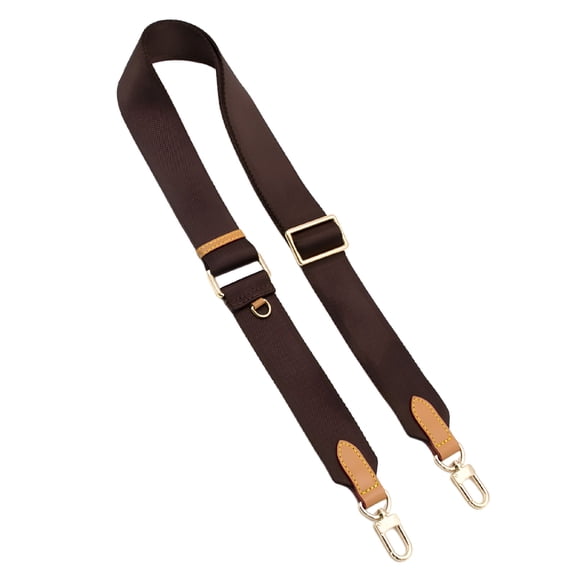 GASTROPOD Purse Straps Replacement Crossbody Bags Handbag Wide Nylon Leather Adjustable Shoulder Crossbody Bag Strap - Coffee Color