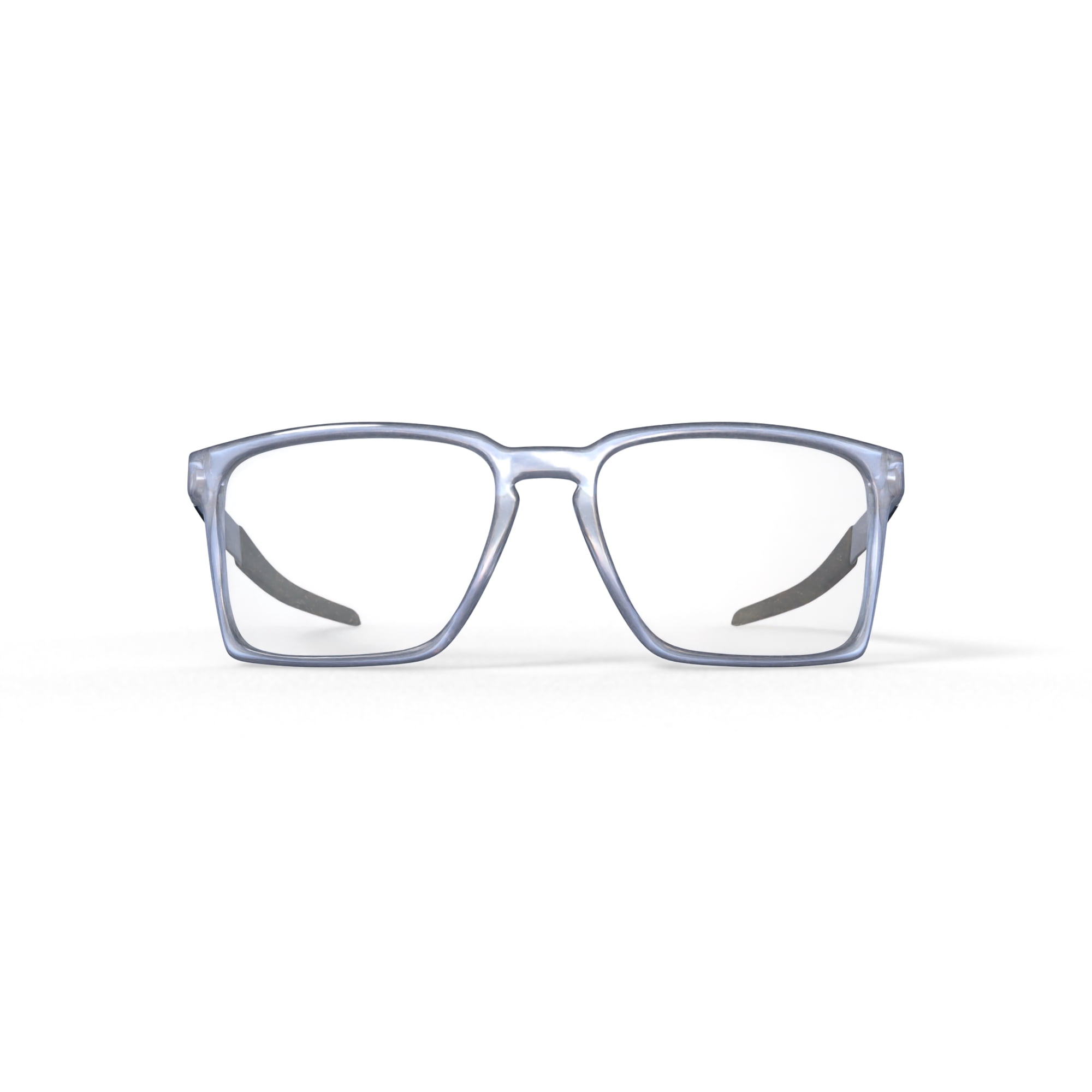 Oakley Unisex Size 56 Rectangular Exchange Optical Glasses, Polished Clear/Demo Lens