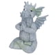 thumbnail image 2 of Estatua Meditada De Dinosaurio, Escultura De Dinosaurio Pequeño De Forma Vívida, Mano De Obra Exquisita Realista Para Jardín ANGGREK AH3409, 2 of 8