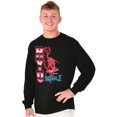 thumbnail image 5 of Street Fighter 90s Arcade Gamer Ryu Long Sleeve TShirt Men Women Brisco Brands S, 5 of 6