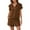 Brown, variant on Summer Two Piece Set for Women - Tank Top and Casual Shorts, Soft and Breathable Fabric Women's Casual Shorts Suit For Spring Summer Fall Comfortable And Relaxed Fit For Everyday Wear